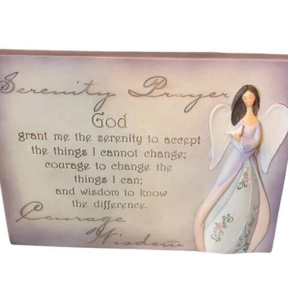 Seagull Studios Embrace &quot;God Grant Me the SerenityinchSign Serenity Prayer​ - Picture 1 of 5